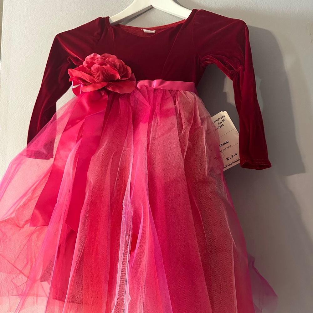 Red Princess Party Dress